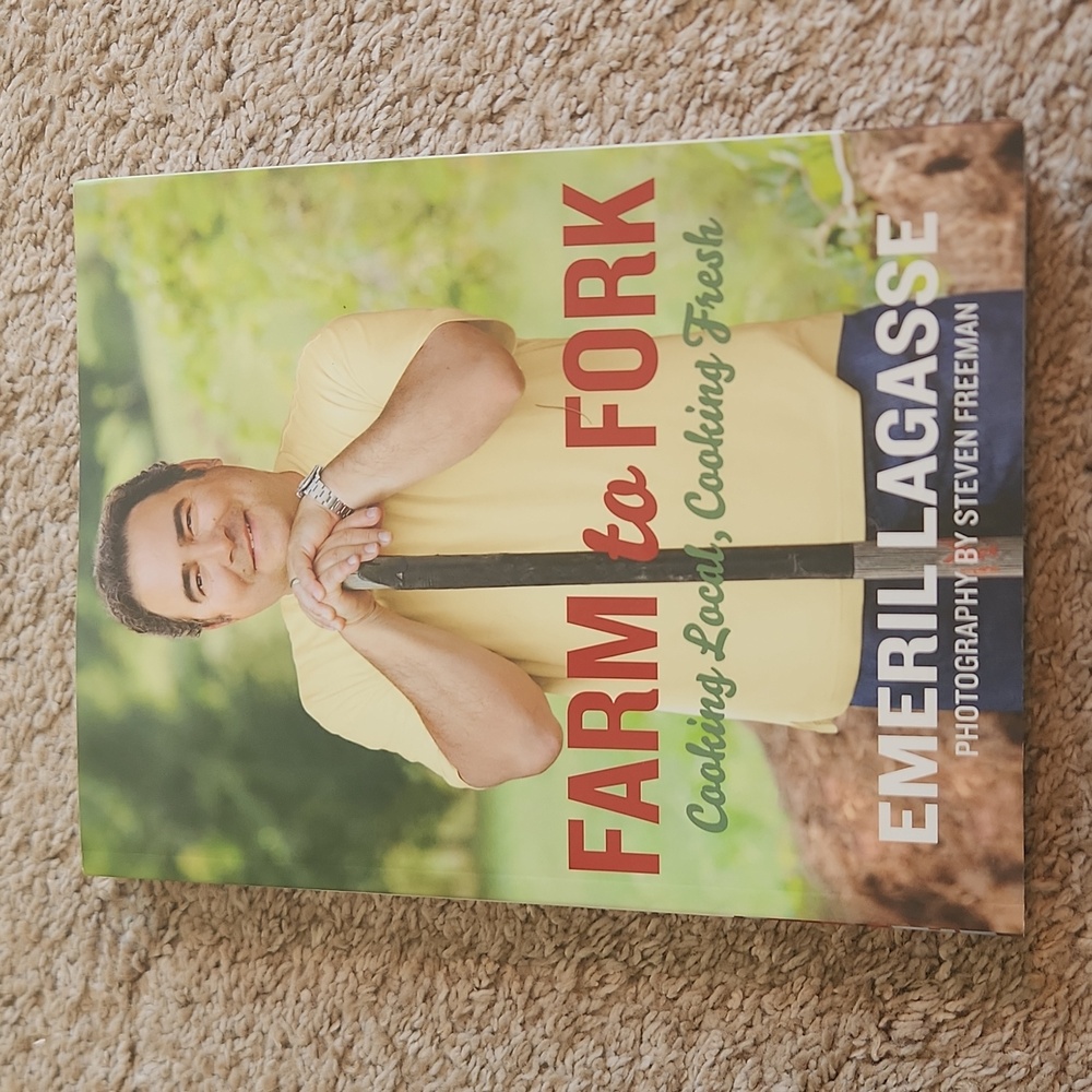 Farm to Fork, Cooking Local Fresh Emeril Lagasse Paperback Cookbook